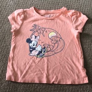 Disney brand baby gap shirt 3T summer Minnie mouse graphic